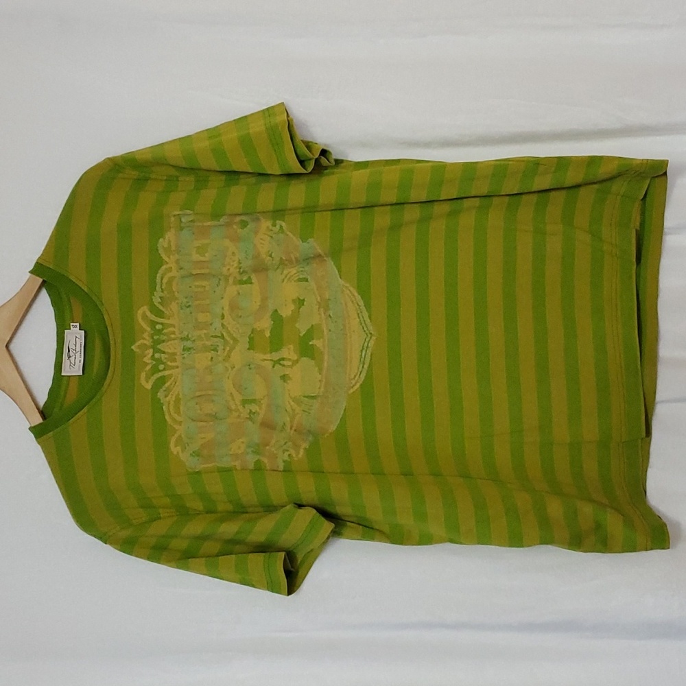NORTHOLT Thomas Burberry Lime Green Shirt Size XXL